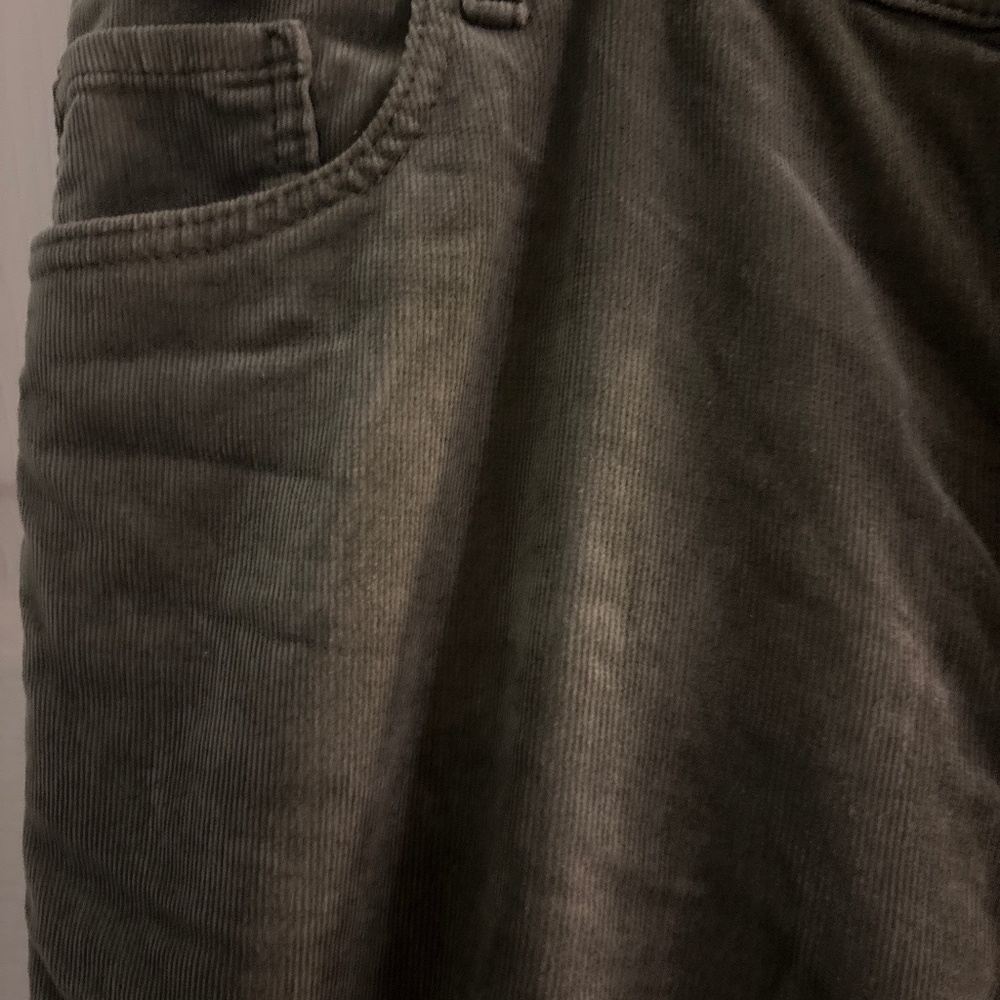 Loft olive green corduroy pants